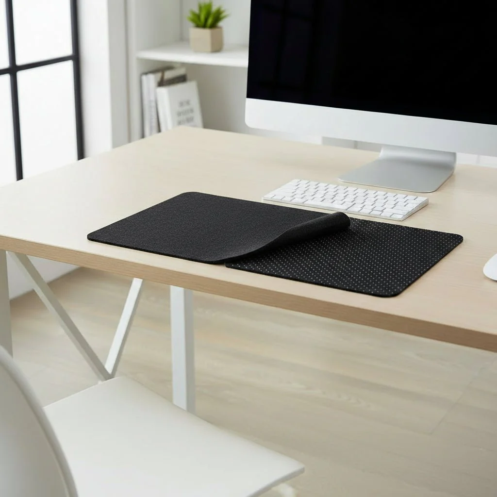 FELTCRAFT – Handmade-looking wool felt mouse pad in premium quality, non-slip - Image 3