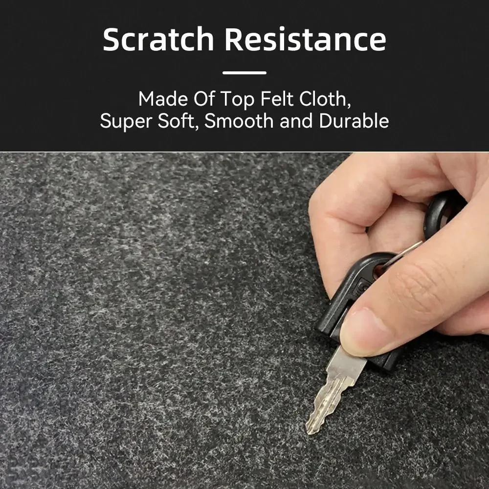 FELTCRAFT – Handmade-looking wool felt mouse pad in premium quality, non-slip - Image 5
