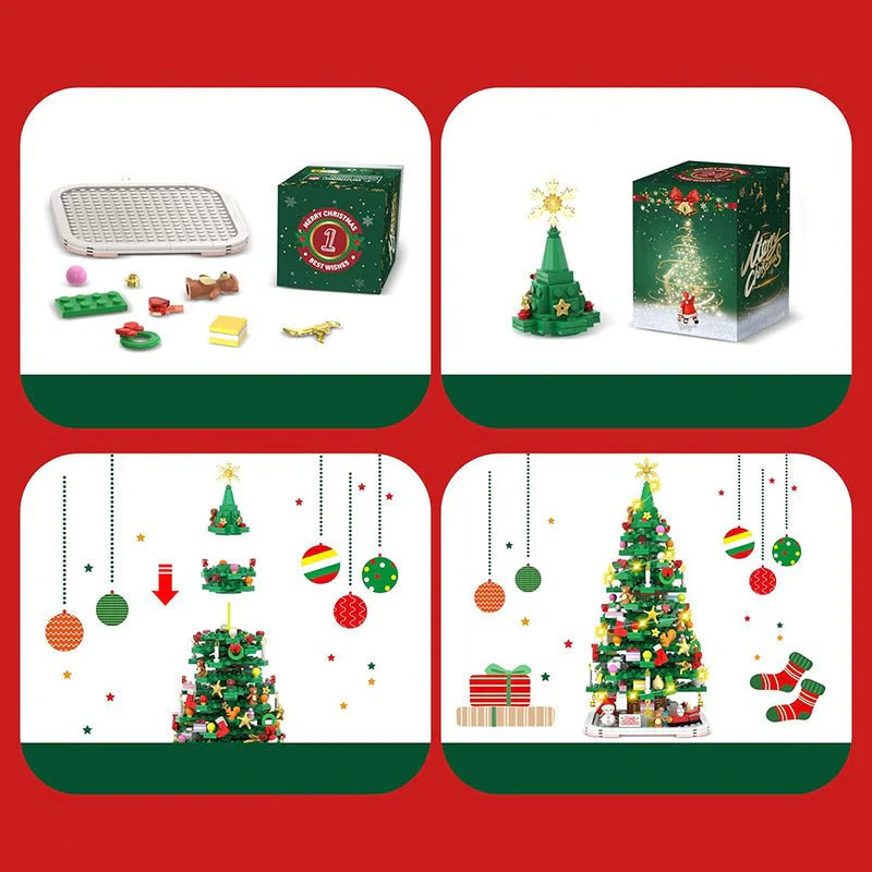 FESTIVEFUN – 1102-piece Christmas Advent Calendar for Creative Holiday Memories - Image 3