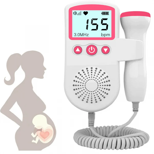 FetalTrack – Portable Heart Monitor with LCD Display for Easy Monitoring - Image 3