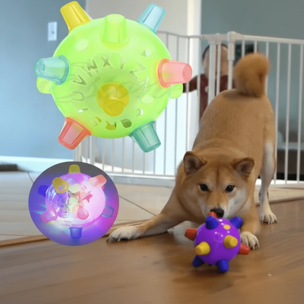 FETCHGLOW – Interactive LED Jumping Ball for Dogs - Image 2