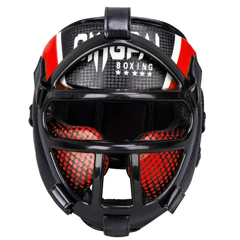 FightGuard Headgear - Premium head protection with face mask for martial arts - Image 3