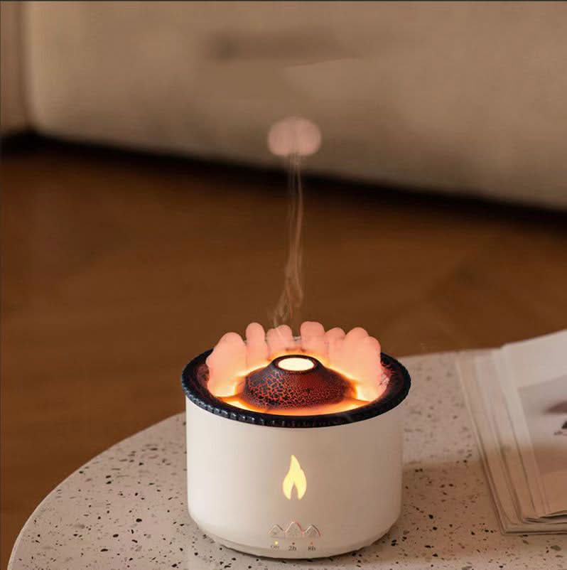 FIREGLOW – Aroma humidifier with flame effect & night light for relaxation & room fragrance - Image 3
