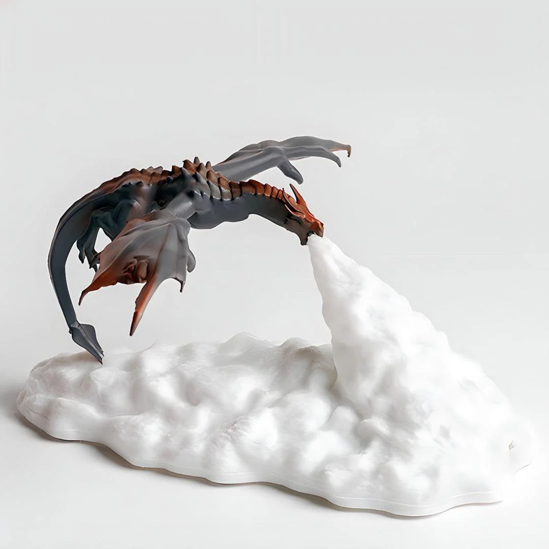 FIREVEIL – Mystical Dragon LED Lamp for Atmospheric Ambient Light - Image 3