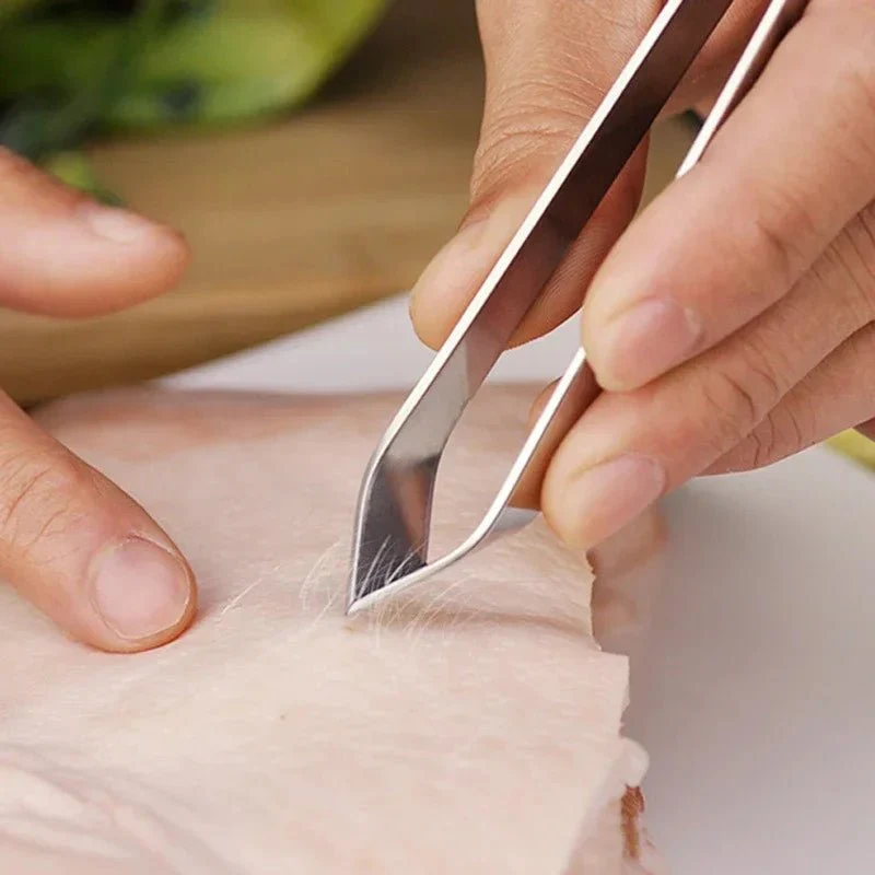 FISHBONEGRIP – Stainless Steel Fishbone Tweezers for Quick Deboning - Image 3