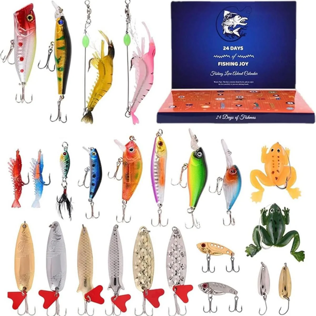 FISHMAS – 24-Day Christmas 2025 Countdown Fishing Tackle Calendar - Image 13