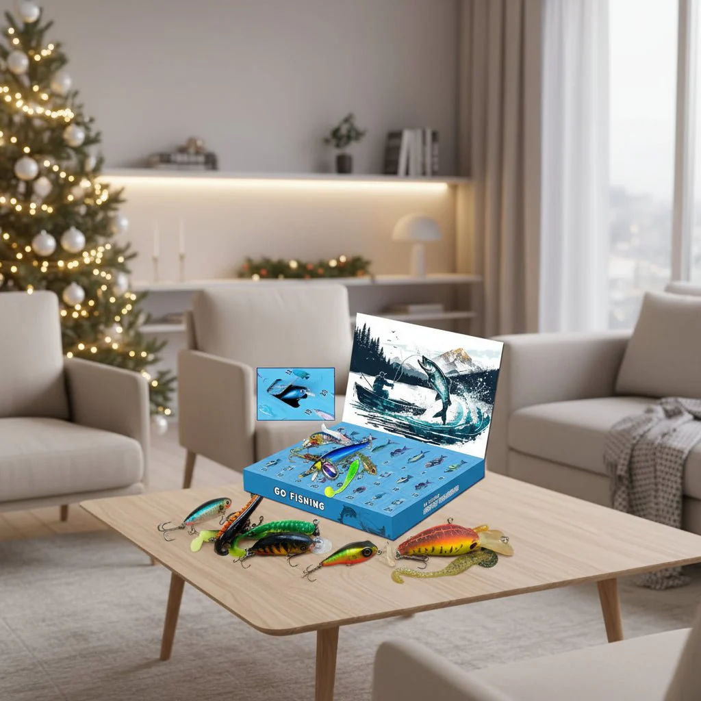 FISHMAS – 24-Day Christmas 2025 Countdown Fishing Tackle Calendar - Image 3