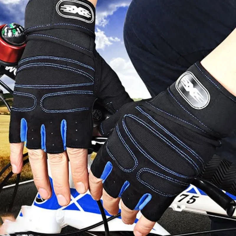 FITFLEX - Shock-resistant training gloves with wrist support | For weight training, fitness & cycling - Image 3