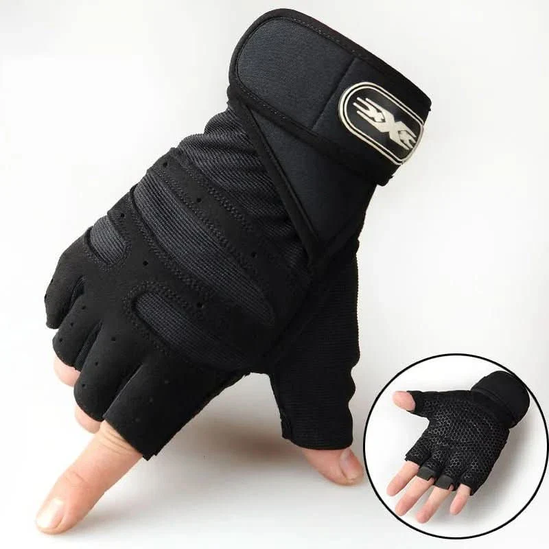 FITFLEX - Shock-resistant training gloves with wrist support | For weight training, fitness & cycling - Image 7