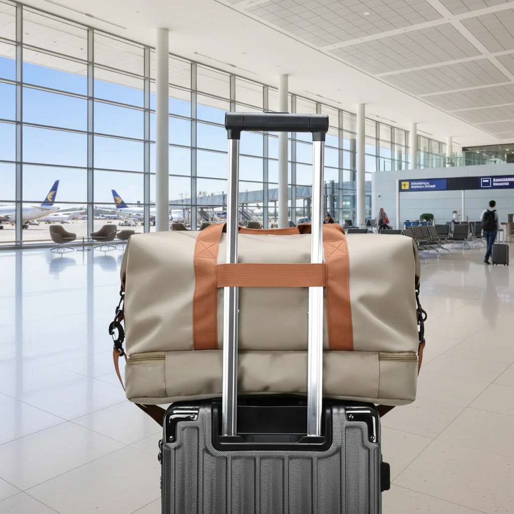 FITVOYAGE – Sports bag with shoe compartment & wet compartment - Image 3