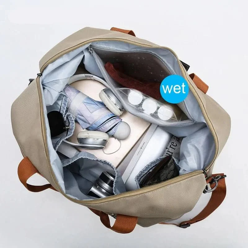 FITVOYAGE – Sports bag with shoe compartment & wet compartment - Image 4