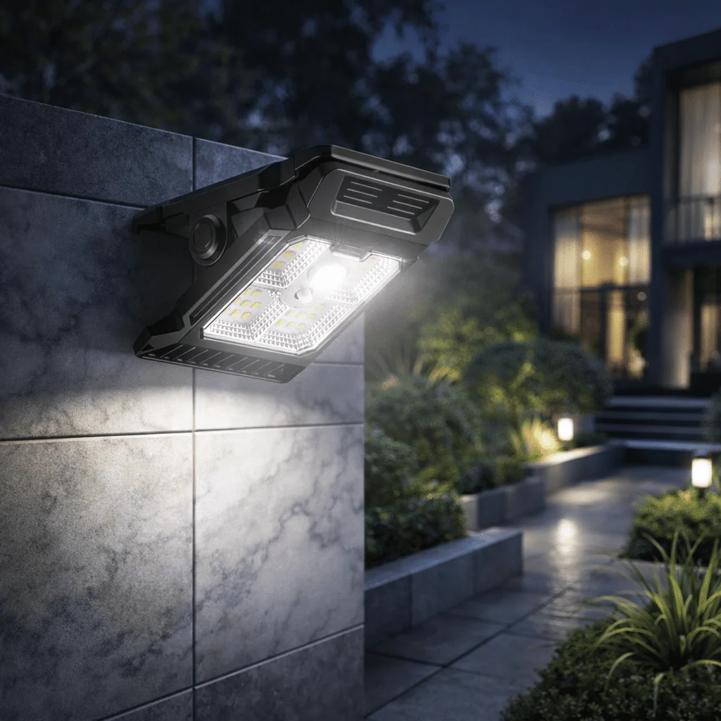 FIXLICHT – Intelligent Solar Clip Light for Outdoor Use