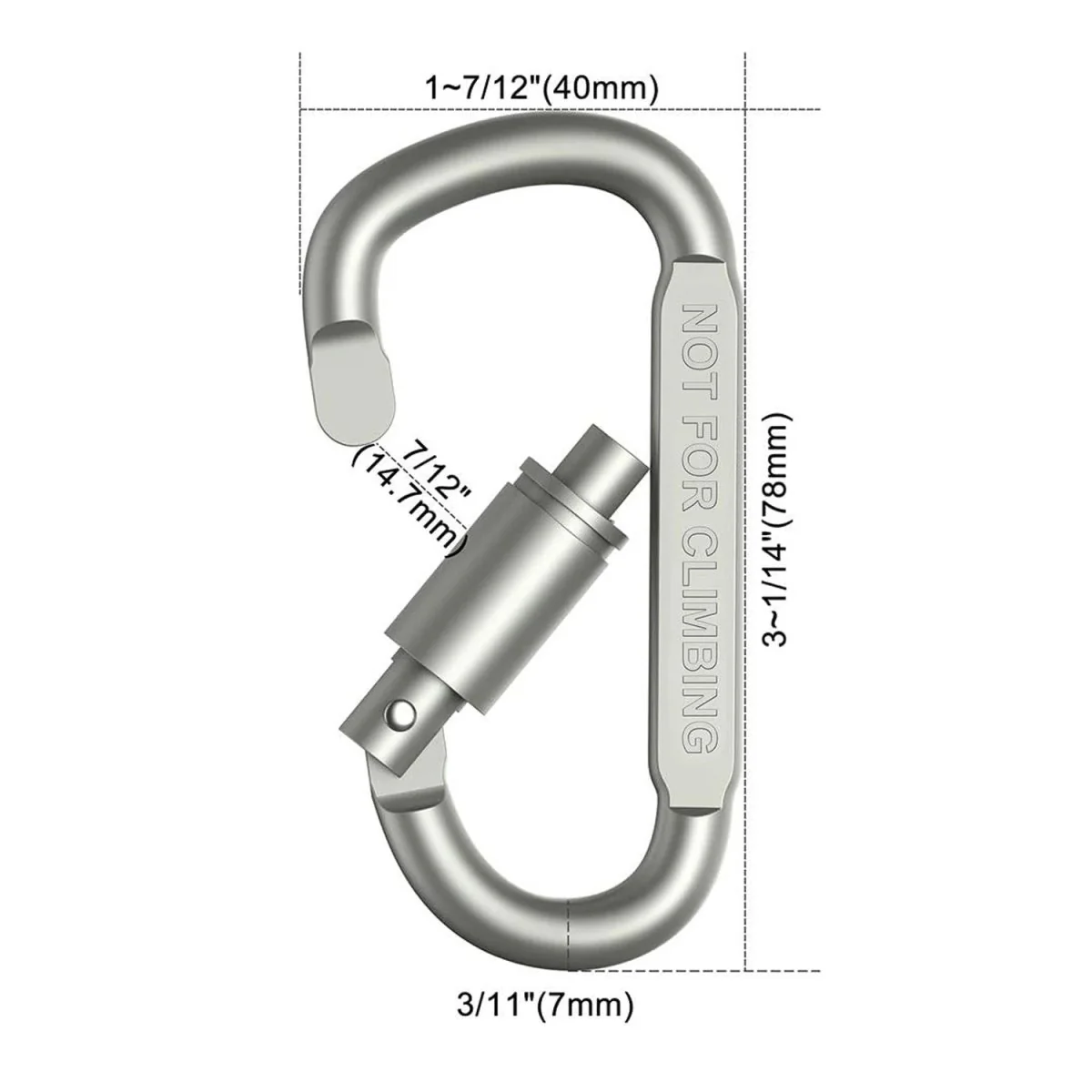 FIXRIDE – Lockable Aluminum Hook Set for Outdoor and Everyday Use - Image 5