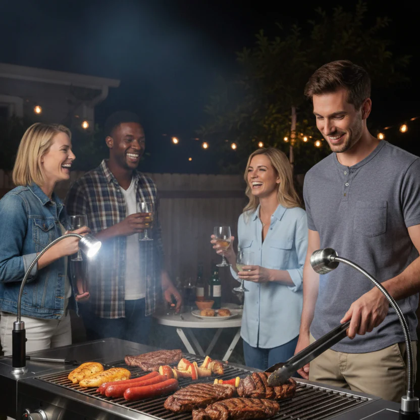 FLAMELITE – Compact magnetic grill light with ultra-strong brightness - Image 3