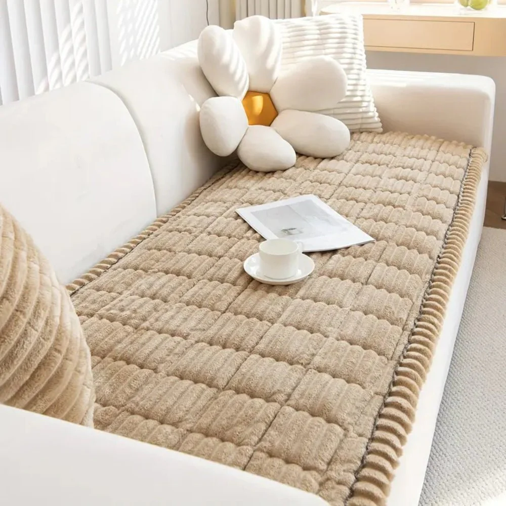 FLANNEL LUXURY – Sofa cover with plush comfort and elegance - Image 6