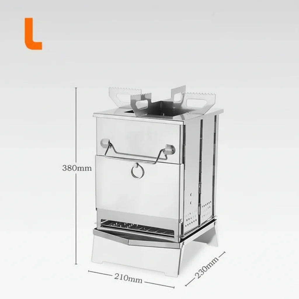 FLEXFIRE – Portable Stainless Steel Camping Stove for Outdoor Kitchen - Image 11