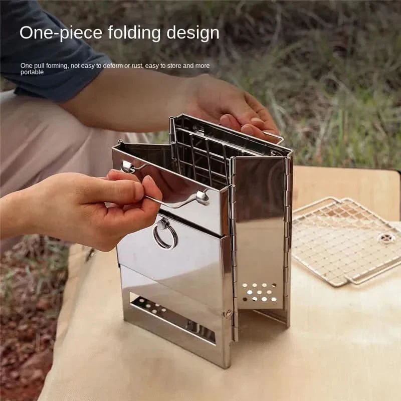FLEXFIRE – Portable Stainless Steel Camping Stove for Outdoor Kitchen - Image 5