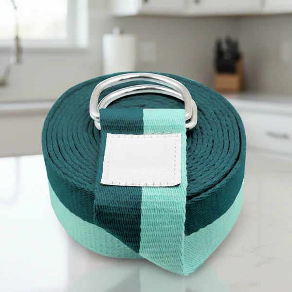 Flexfit Yoga Strap - Adjustable strap for stretching & flexibility