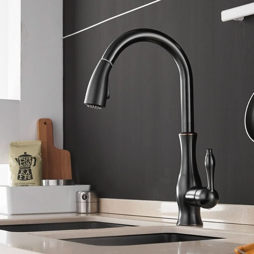 FLEXFLOW Kitchen Tap - Extendable stainless steel kitchen tap for flexible & stylish kitchen work - Image 5
