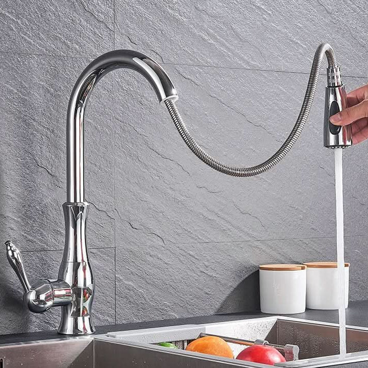 FLEXFLOW Kitchen Tap - Extendable stainless steel kitchen tap for flexible & stylish kitchen work - Image 6