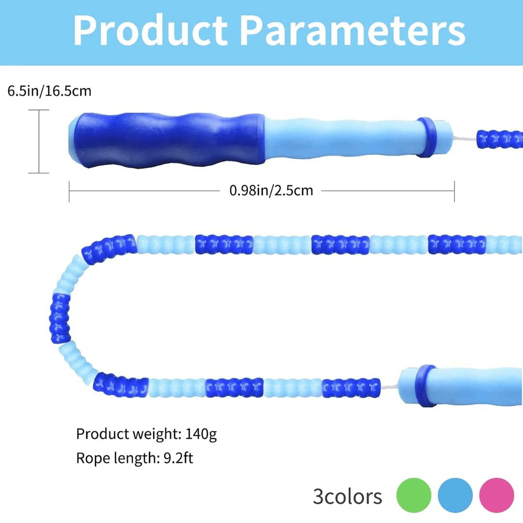 Flexirope - Adjustable bead skipping rope for cardio & endurance training - Image 6