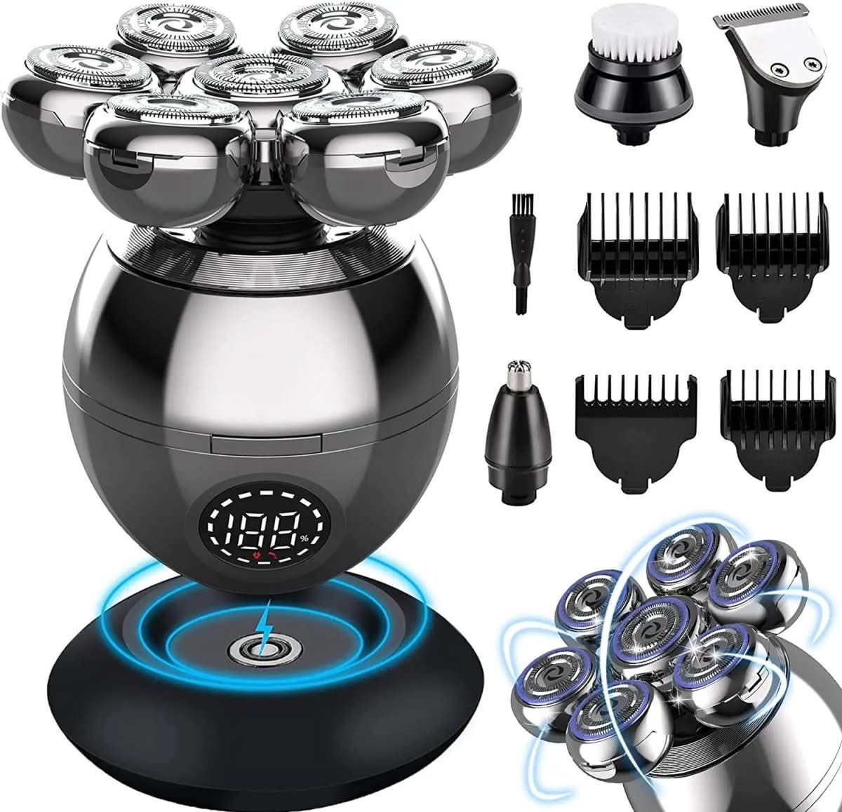 Flexishave Pro - 7D electric shaver with IP68 water protection & USB charging - Image 5