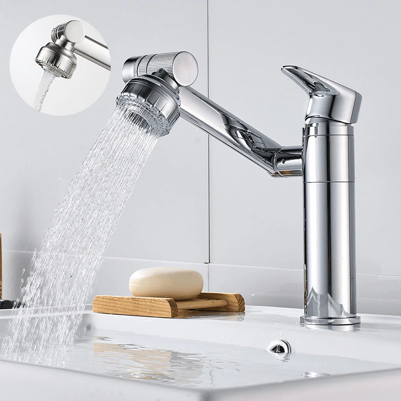 FLEXISPOUT - Flexible 360° tap with spray function for washbasins - Image 2