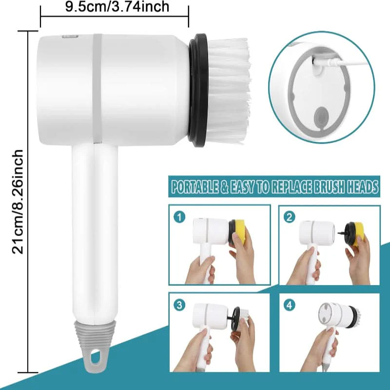 FlexScrub – Replaceable Heads for All Surfaces - Image 7