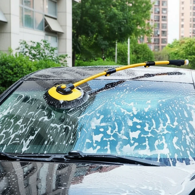 FLEXSWEEP PRO – Telescoping Car Wash Mop with Flexible Head - Image 4