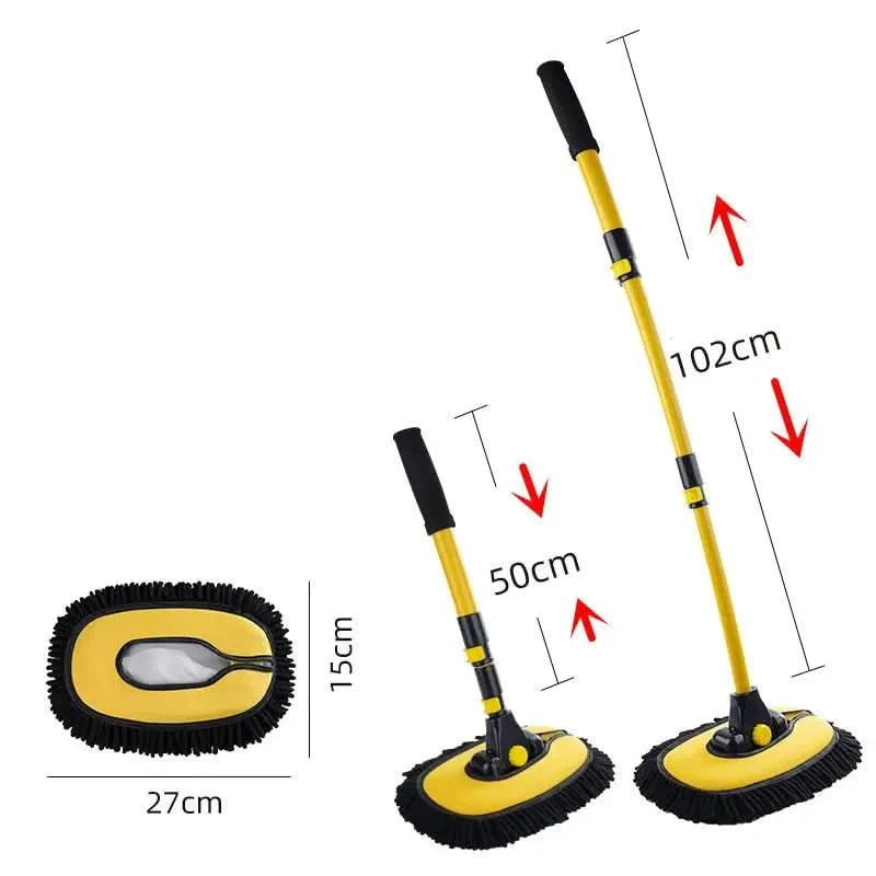 FLEXSWEEP PRO – Telescoping Car Wash Mop with Flexible Head - Image 5
