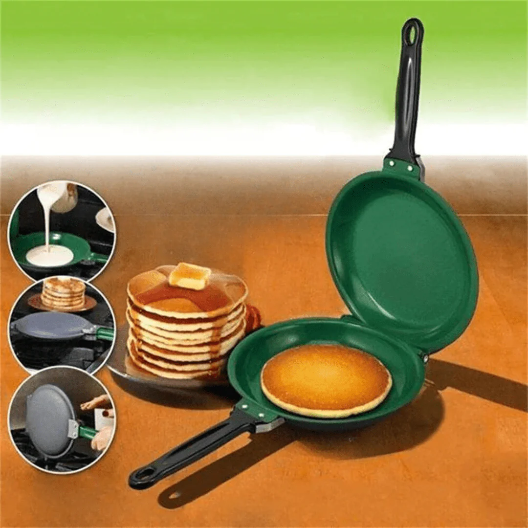 FlipEase Pan - Turning pan with non-stick coating for effortless & low-fat cooking - Image 7