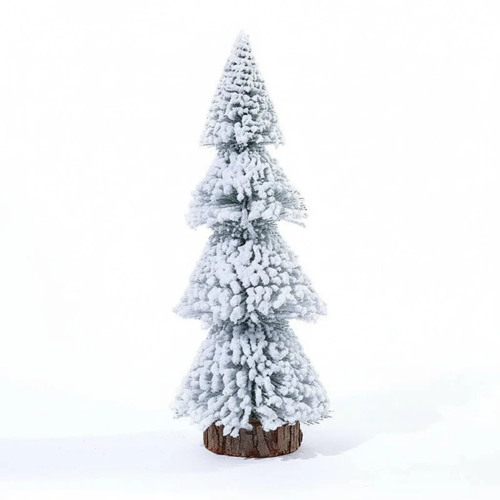 FLOCKCEDAR – Mini Flocked Cedar Christmas Decoration for Festive Design - Image 10