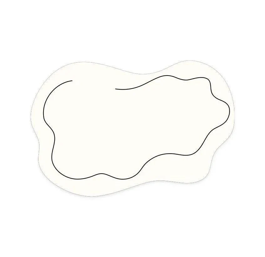 FLOFFCLOUD – Cozy fluffy rug with cloud pattern for warm living areas, easy to care for - Image 8