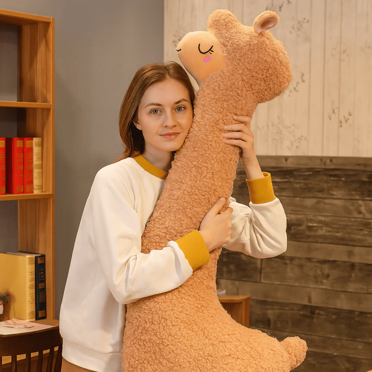 FLOOFYLLA – Soft Alpaca Plush Toy for Comfort & Style - Image 5