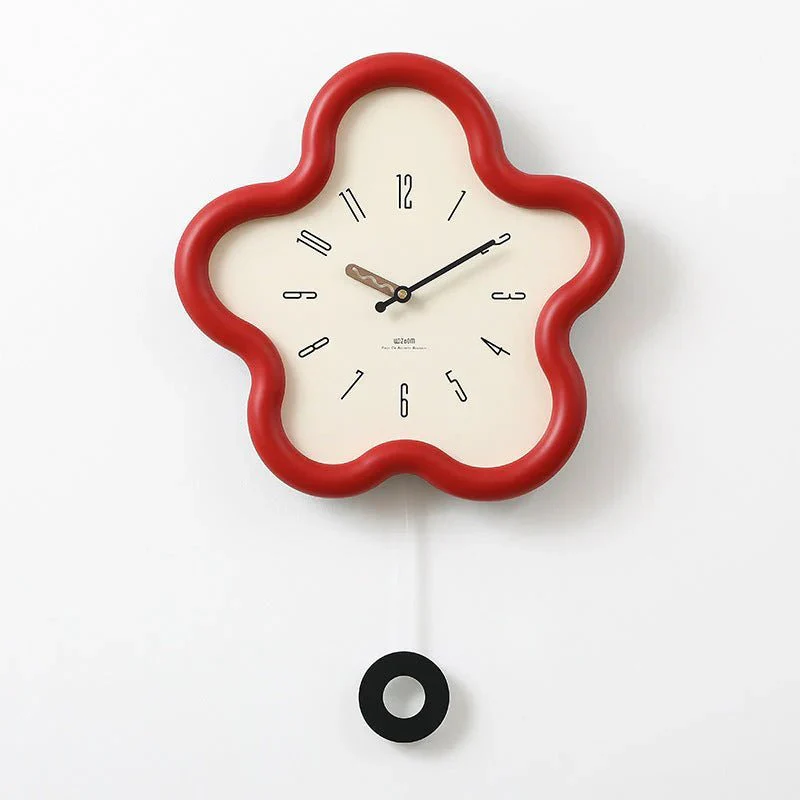FLORAPULSE – 3D Flower Pendulum Wall Clock with Silent Movement - Image 5