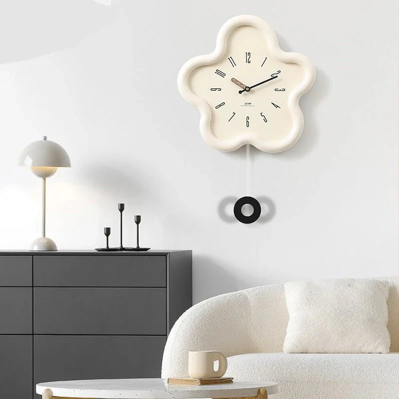 FLORAPULSE – 3D Flower Pendulum Wall Clock with Silent Movement - Image 6