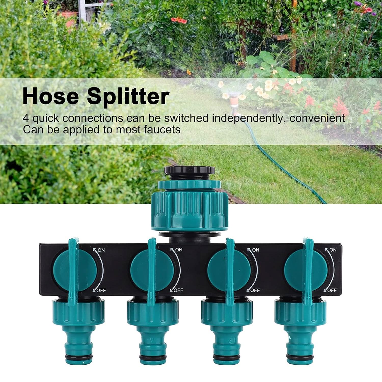 FlowMaster – 4-way garden hose splitter for flexible watering - Image 9