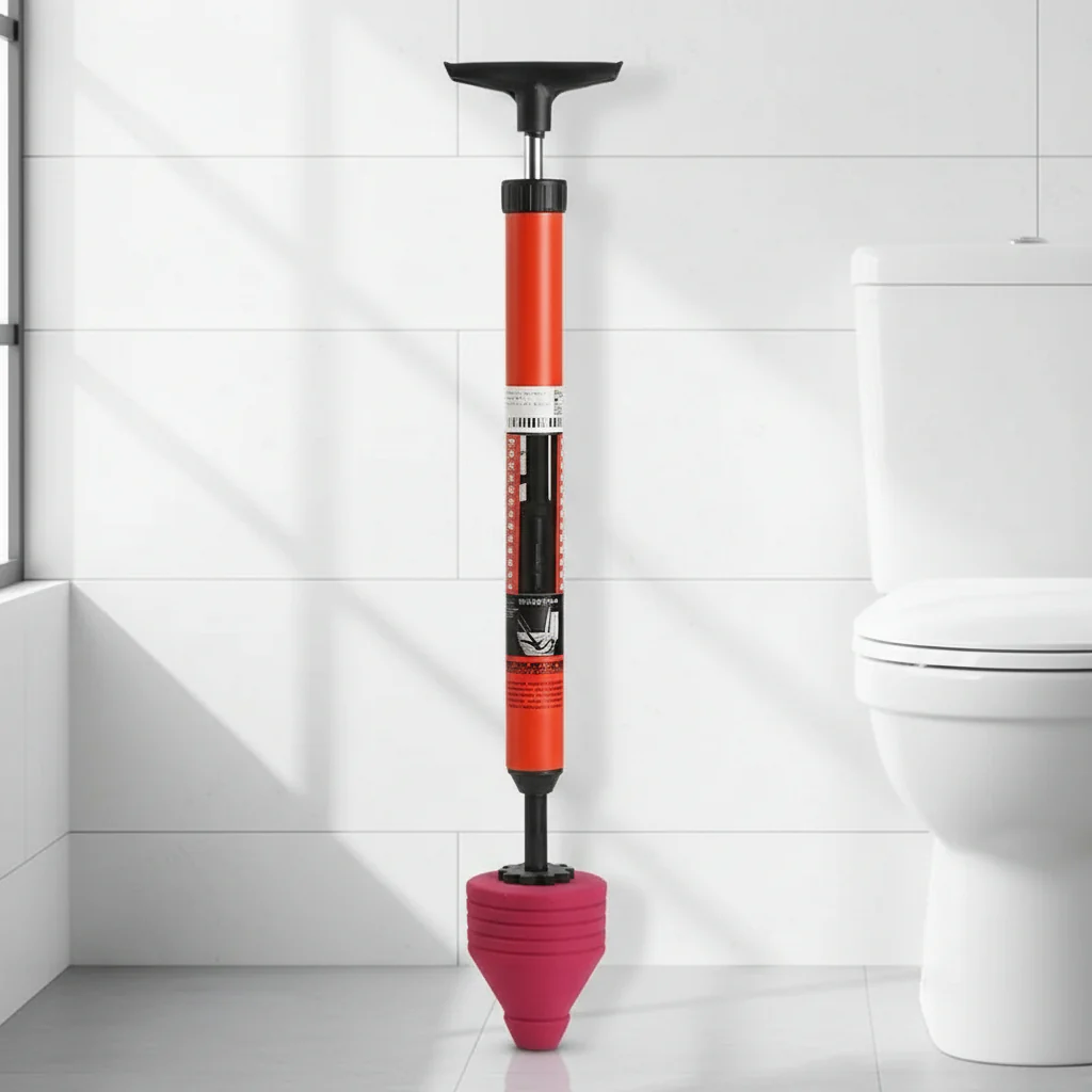FLOWMAX – High-Pressure Toilet Plunger for Fast Clog Removal
