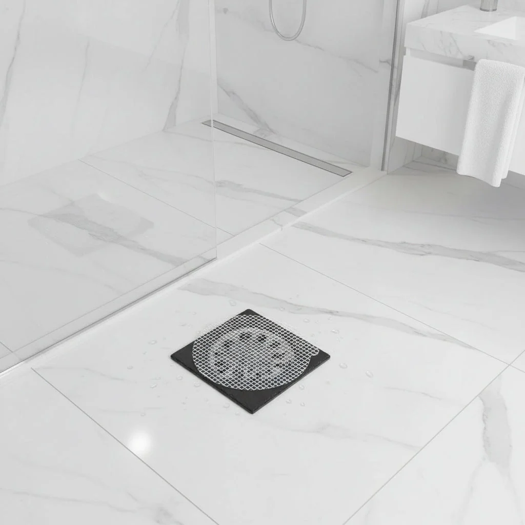 FLOWSAFE – Disposable Hair Catcher for Reliable Shower Drain Protection