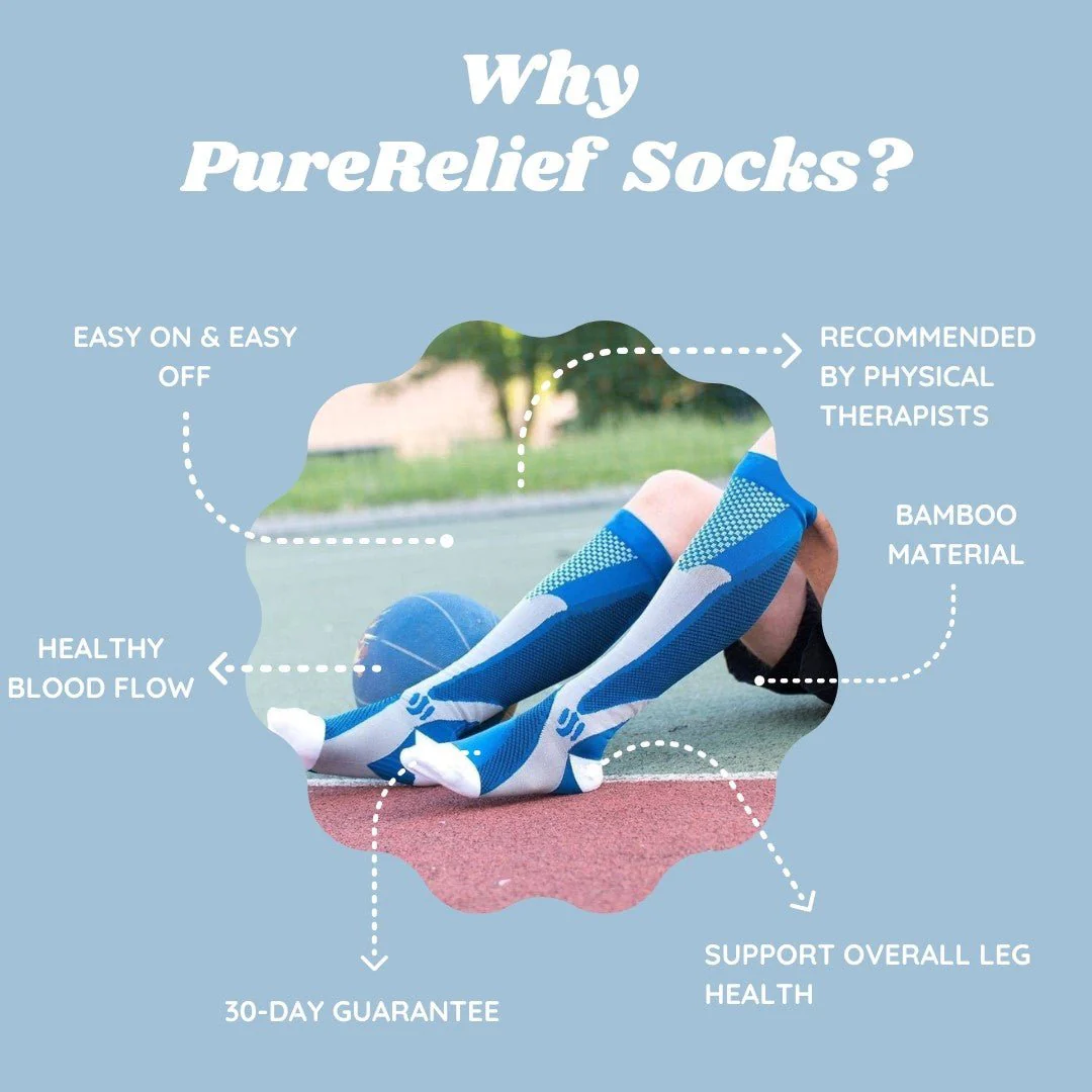 FLOWTONE – Graduated compression stockings for pain relief, improved blood circulation, and all-day comfort - Image 5