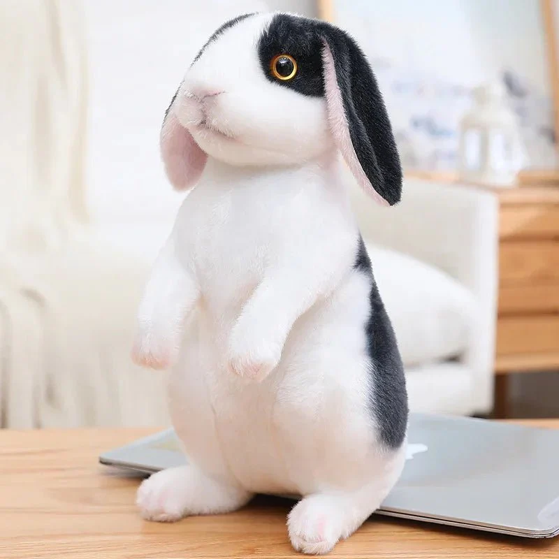 FLUFFREAL – Realistic 20 cm Plush Rabbit for Easter & Decoration - Image 8