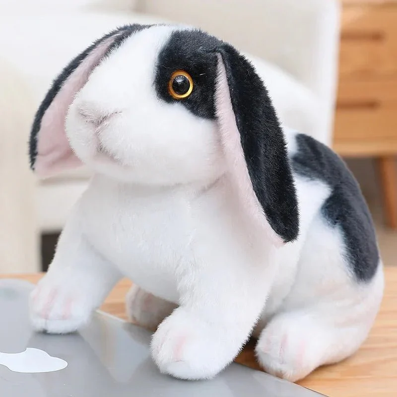 FLUFFREAL – Realistic 20 cm Plush Rabbit for Easter & Decoration - Image 9