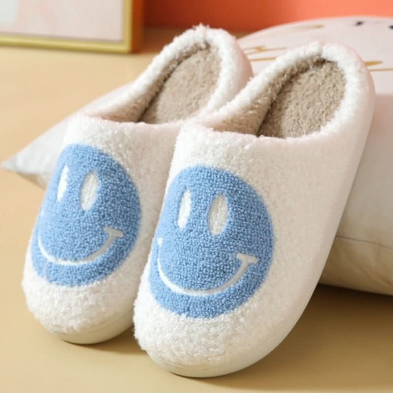 FluffysMile - Cosy winter slippers with smiley & thickened silicone sole - Image 10