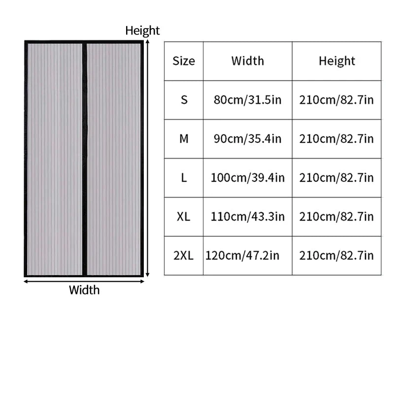 FLYGUARDIA – Magnetic Fly Screen Door Curtain with Automatic Closing Function - Image 7