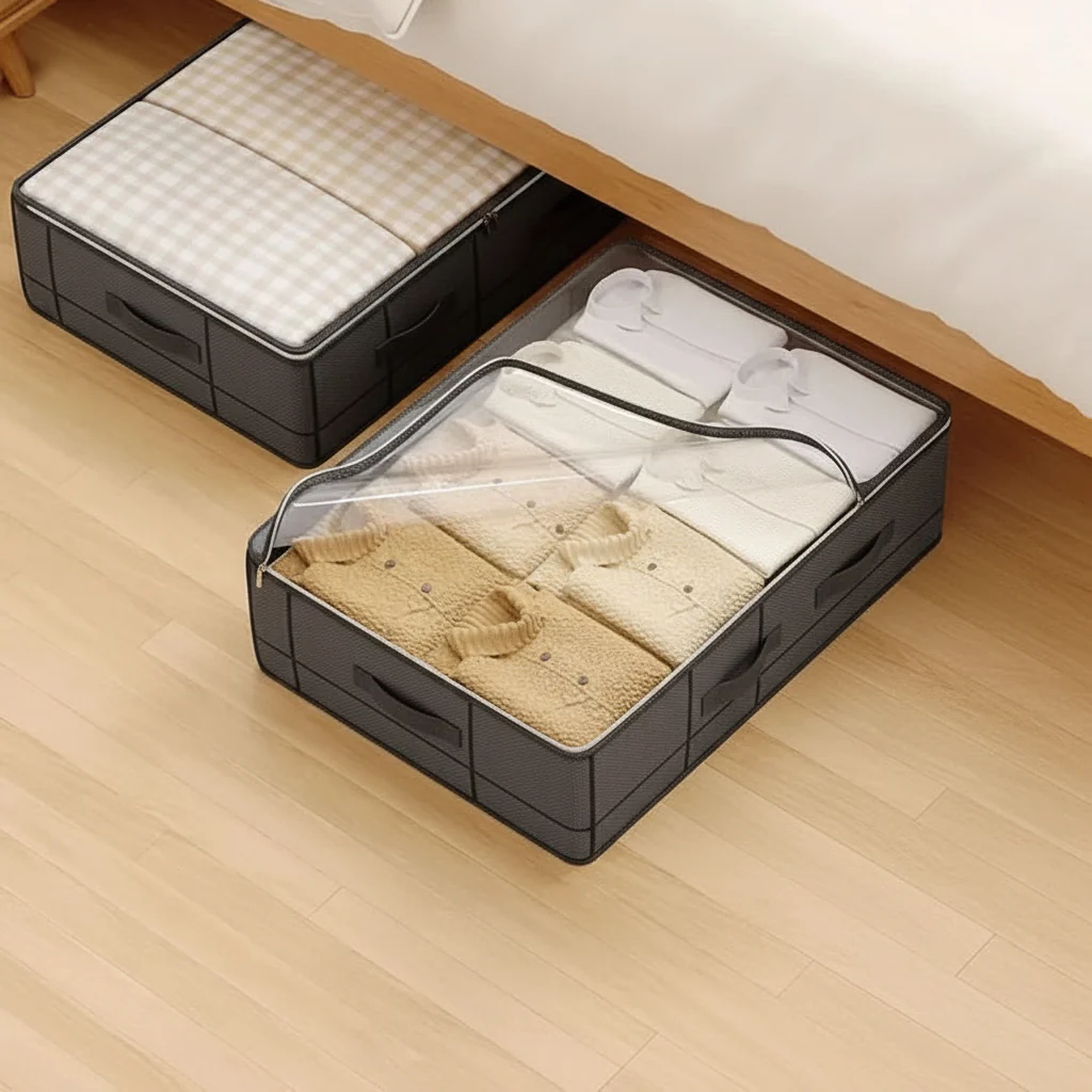 Foldable Storage Box - Transparent storage solution for optimum organisation - Image 3