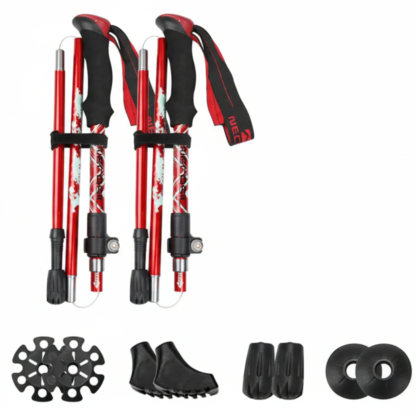 FoldTrek Poles - Foldable trekking poles for hiking & outdoor adventures