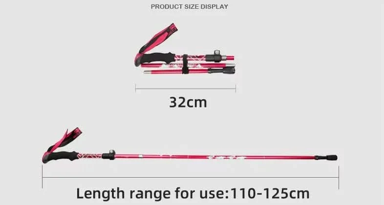 FoldTrek Poles - Foldable trekking poles for hiking & outdoor adventures - Image 5