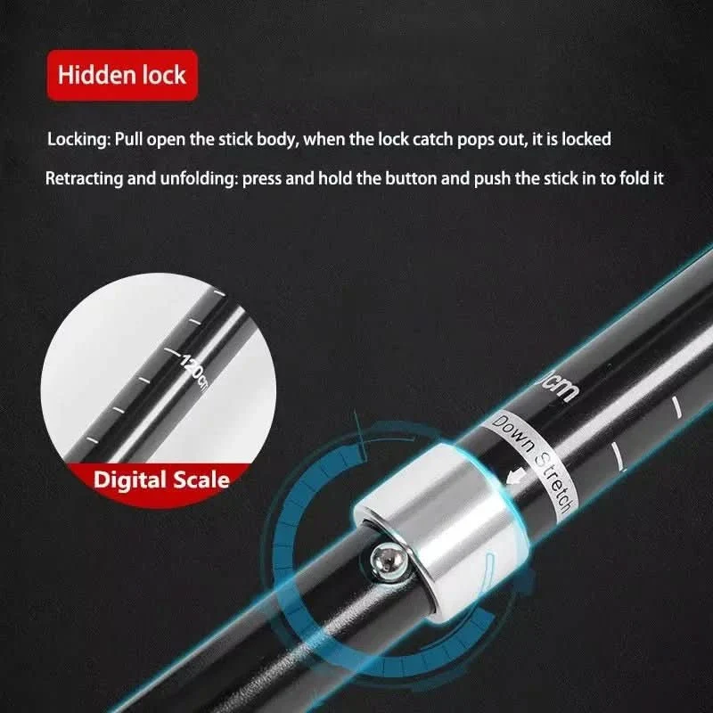 FoldTrek Poles - Foldable trekking poles for hiking & outdoor adventures - Image 7
