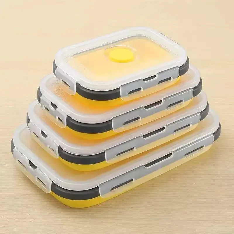 FOODSTACK – Foldable BPA-Free Silicone Lunchbox Set - Image 9