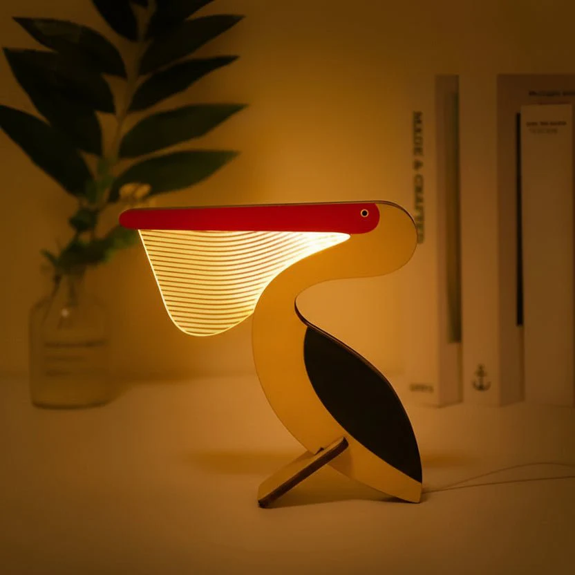 FORESTBUD – Sturdy LED Animal Lamp Made of Wood for Cozy Children's Lighting - Image 6